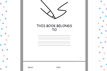 Load image into Gallery viewer, CREATE YOUR OWN BOOK - Blank Handwriting Paper for Kindergarten Interior PDF for KDP, 8.5" by 11", 120 Pages