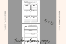 Load image into Gallery viewer, CREATE YOUR OWN BOOK - Teacher Planner Pages - KDP Interiors in PPTX
