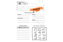 Load image into Gallery viewer, CREATE YOUR OWN BOOK - Kid&#39;s Gratitude Journal Interior [SPANISH] for KDP 8.5&quot; by 11&quot;, 101 pages
