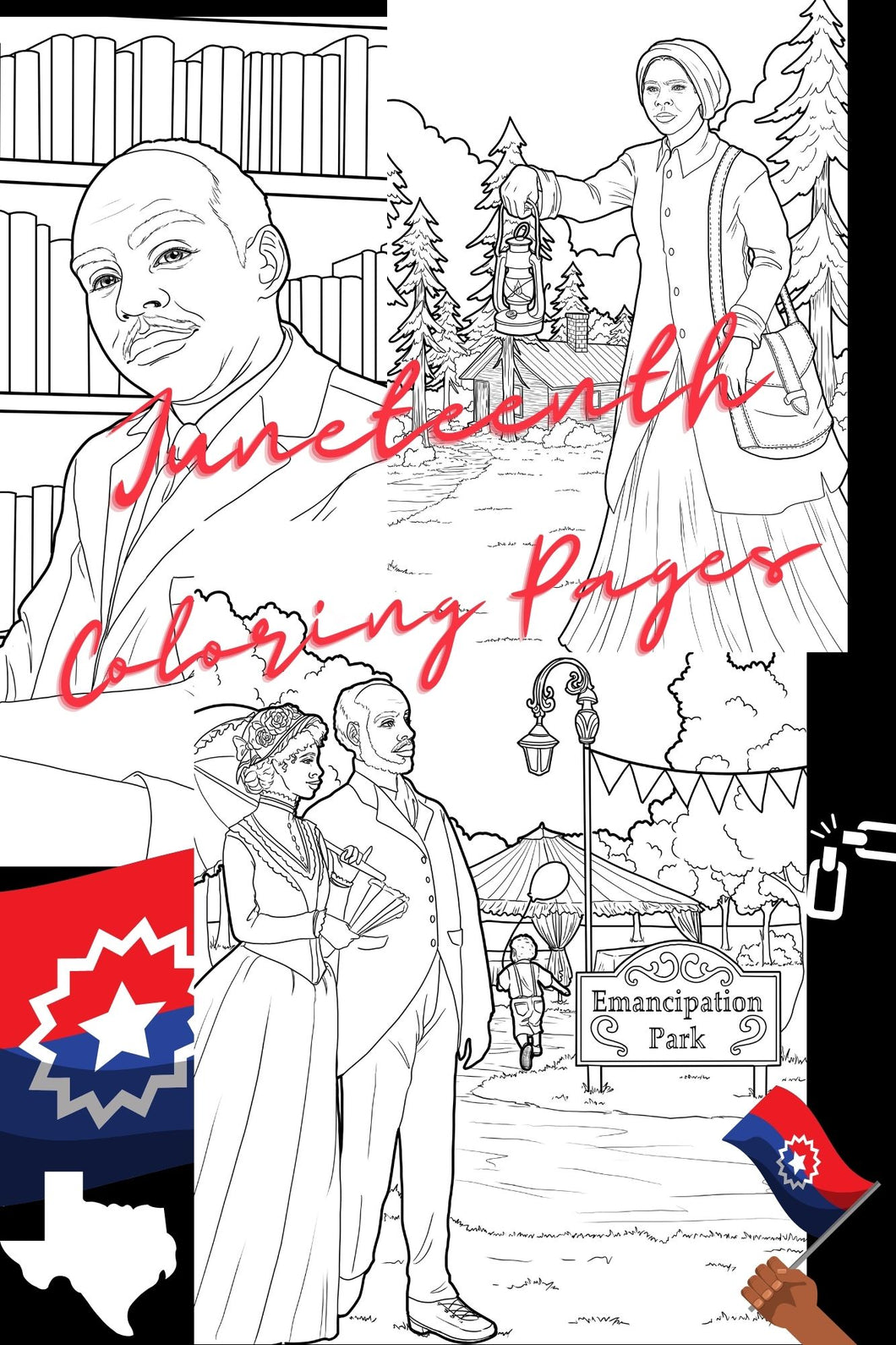 Juneteenth Coloring Pages - Freedom Day Activities for Kids